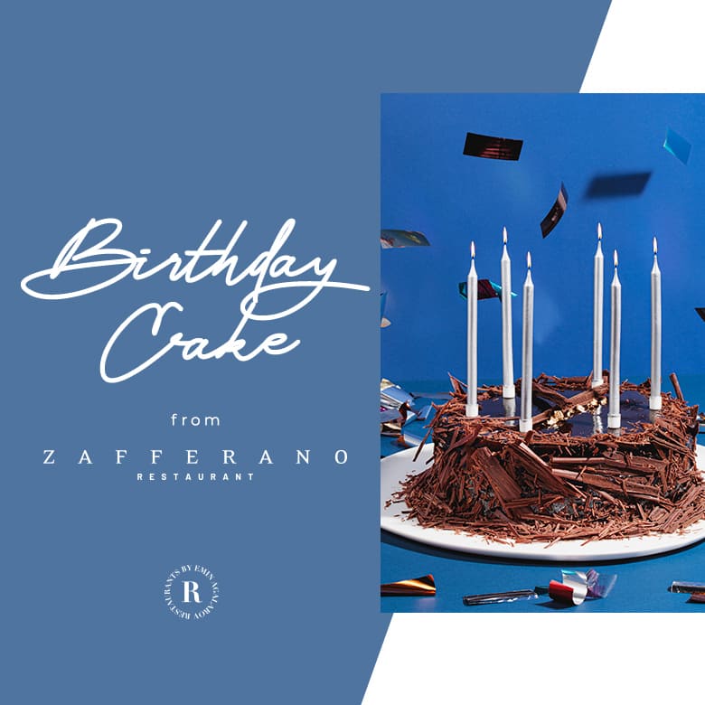 Birthday Cake from ZAFFERANO